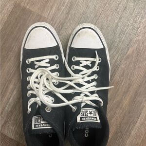 Converse Black and White High-Tops